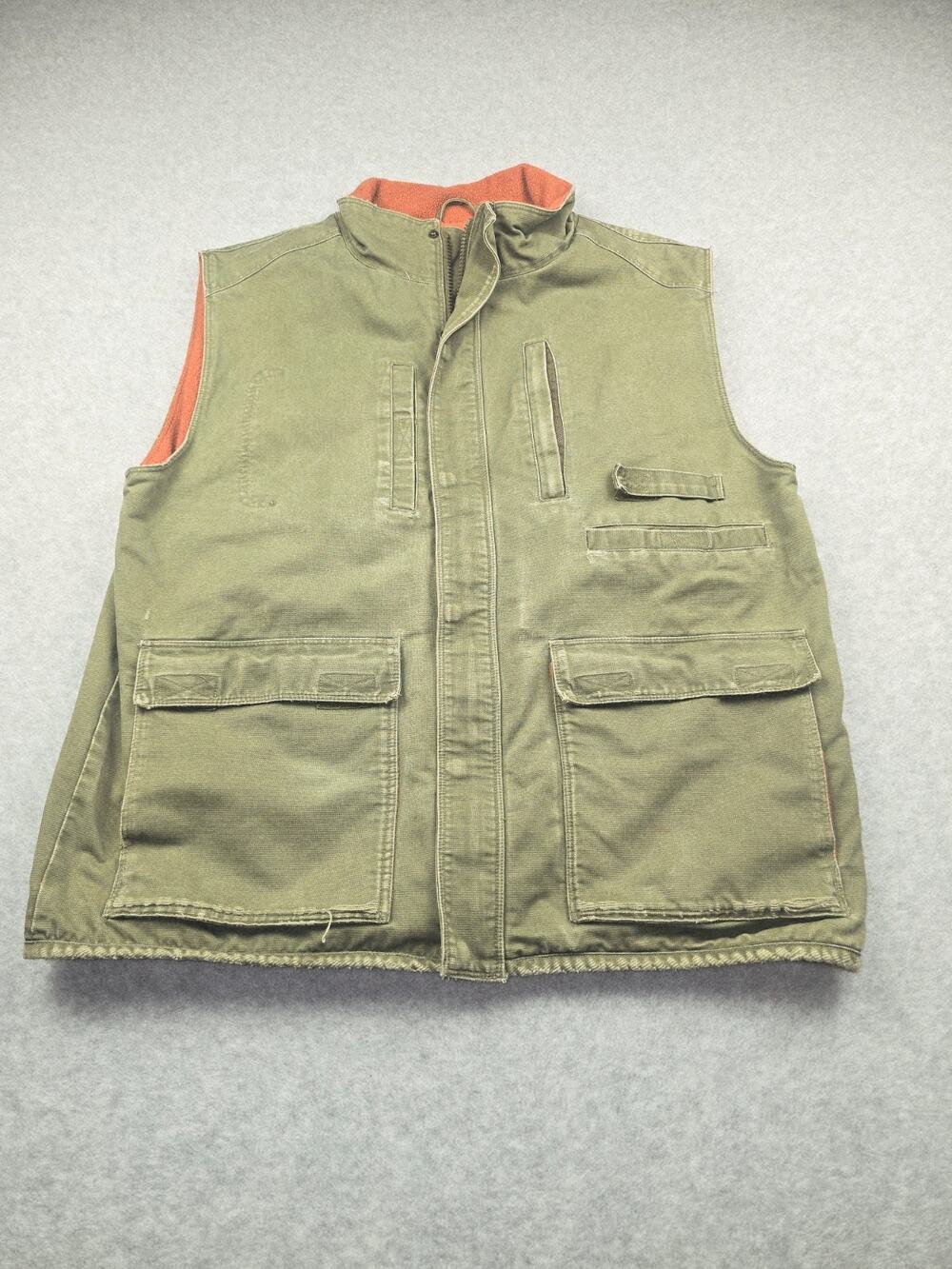 Red Head Fishing/Hunting Utility Pockets Vest Men’s Size L Khaki Color